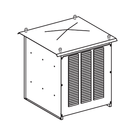 Picture of braking resistor, Altivar, IP23, 2.1Ohm, 37kW