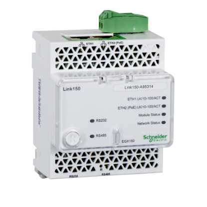 Picture of Enerlin'X, Link 150 - ethernet gateway - 2 Ethernetport - 24 V DC and PoE