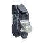 Picture of orange light block for head Ø22 integral LED 24...120V screw terminal for lugs