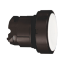 Picture of Head for non illuminated push button, Harmony XB4, white flush pushbutton Ø22 mm spring return unmarked