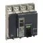 Picture of Circuit breaker, ComPact NS1250N, 50kA/415VAC, Micrologic 5.0A trip unit, 1250A, fixed, 4 poles 4d