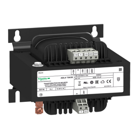 Picture of voltage transformer - 230..400 V - 1 x 24 V - 630 VA