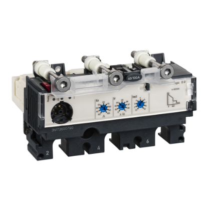 Picture of trip unit MicroLogic 2.2 for ComPact NSX 100/160/250 circuit breakers, electronic, rating 40A, 3 poles 3d