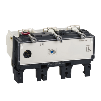 Picture of trip unit MicroLogic 1.3 M for ComPact NSX 630 circuit breakers, electronic, rating 500 A, 3 poles 3d