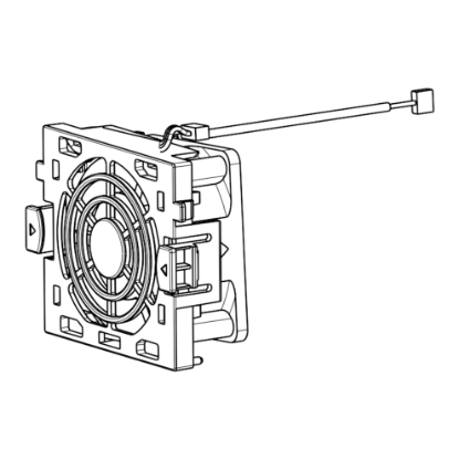 Picture of Wear part, enclosure door, fan for variable speed drive, Altivar Process 600 900, from 0.75 to 5.5kW