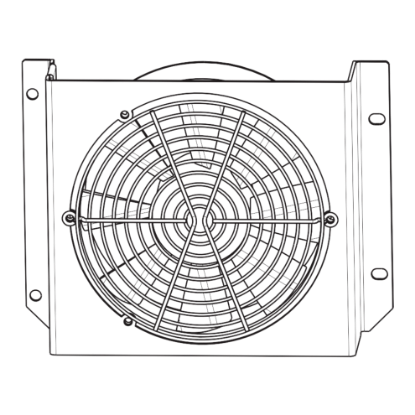 Picture of Wear part, enclosure door, fan for variable speed drive, Altivar Process 600 900, from 55 to 160kW