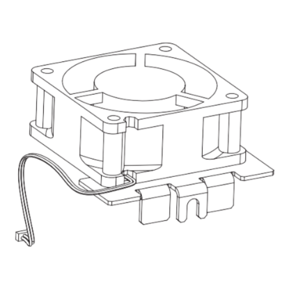 Picture of Wear part, fan for variable speed drive, Altivar Process 600 900, IP55, up to 22kW, from 380 to 480V