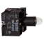 Picture of Incandescent bulb, Harmony XB2, multi-button control station,  for 22mm push button, front mounting, bulb included