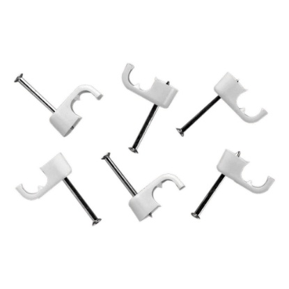 Picture of Clipsal - General Accessories, Cable Clip to Suit 1mm² and 1.5mm², Flat Cable, Box 100