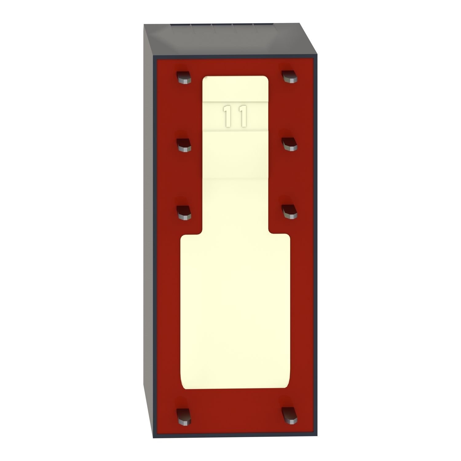 Picture of interface plug-in relay, Harmony electromechanical relays, 8A, 2CO, 24V DC