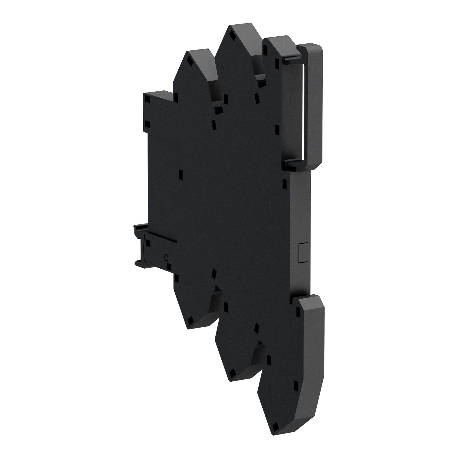 Picture of Slim interface relay pre assembled, Harmony Electromechanical Relays, 6A, 1CO, with LED, spring terminals, 110V AC DC
