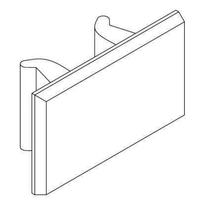 Picture of Clip-in legends, Harmony Electromechanical Relays, for RSL/SSL sockets, plastic