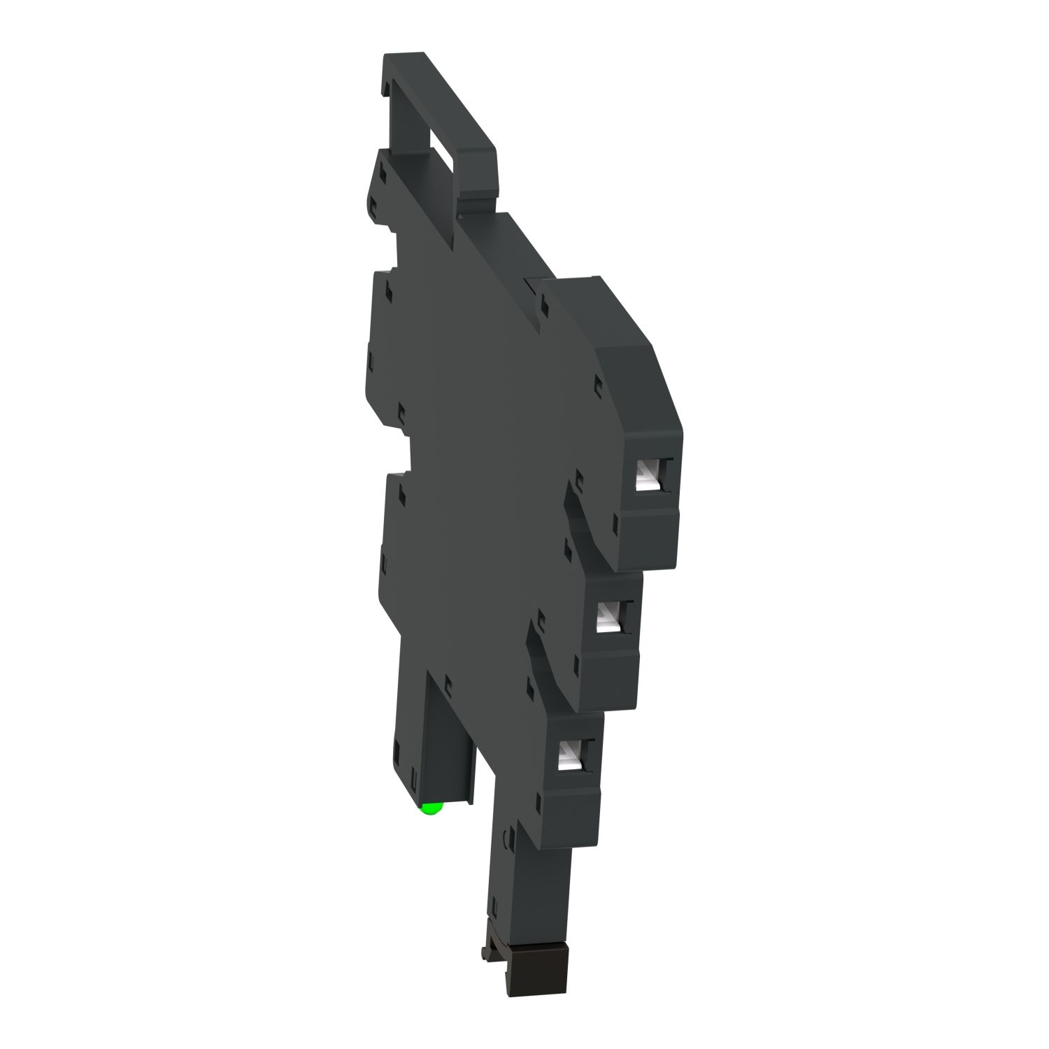 Picture of Socket equipped with LED and protection circuit, Harmony Electromechanical Relays, for RSL1 relays, srew connector, 110V AC DC