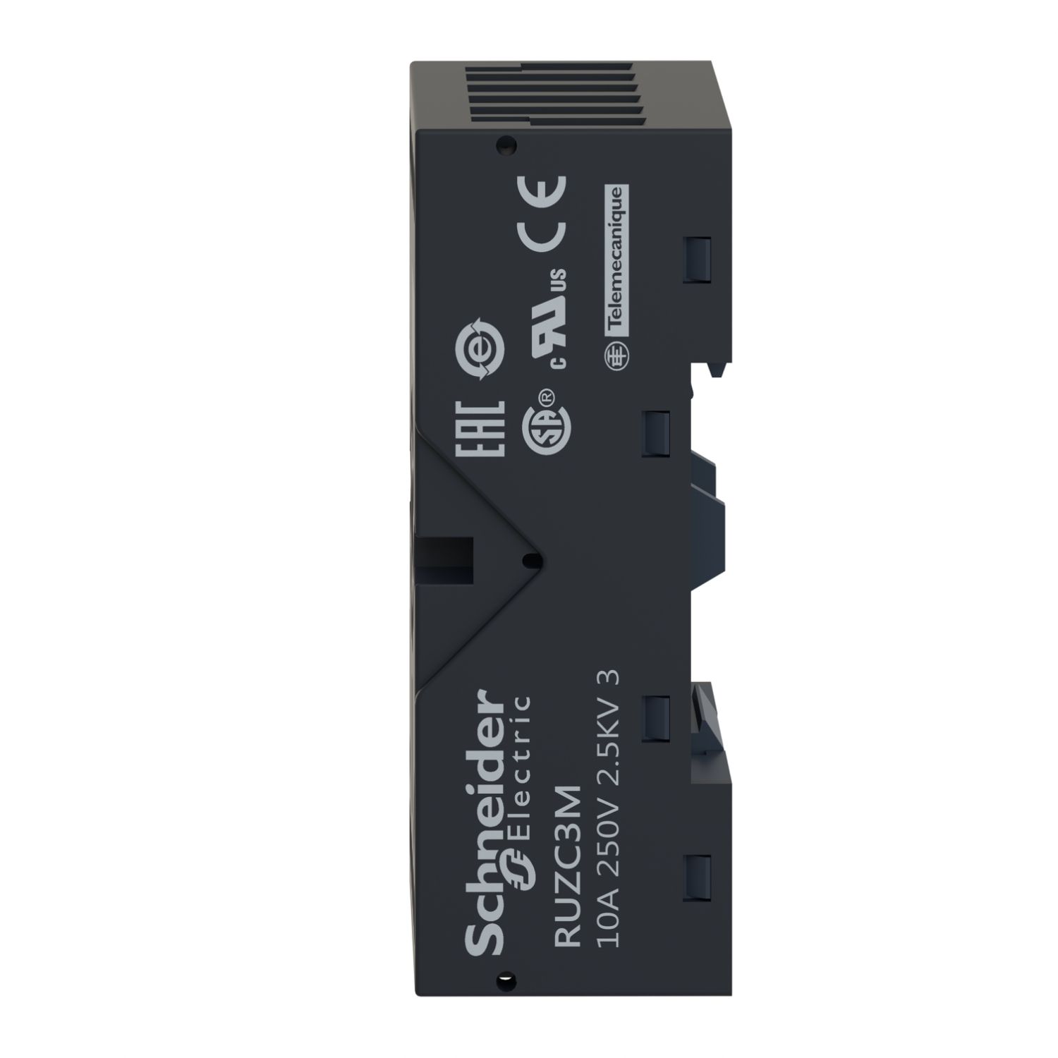 Picture of Socket for RUMC3 relays, Harmony Timer Relays, 10A, screw connectors, mixed contact