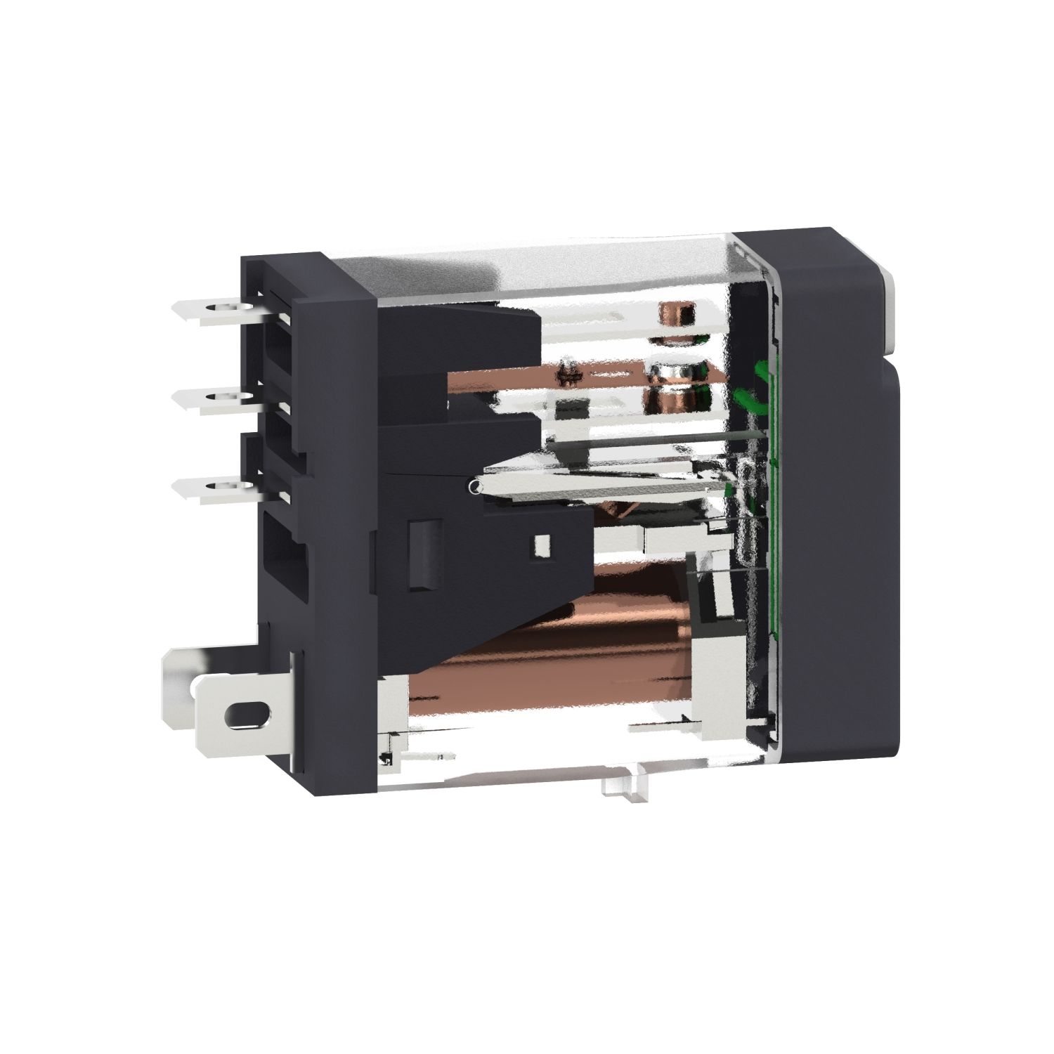 Picture of Interface plug in relay, Harmony Electromechanical Relays, 10A, 1CO, with LED, 120V AC