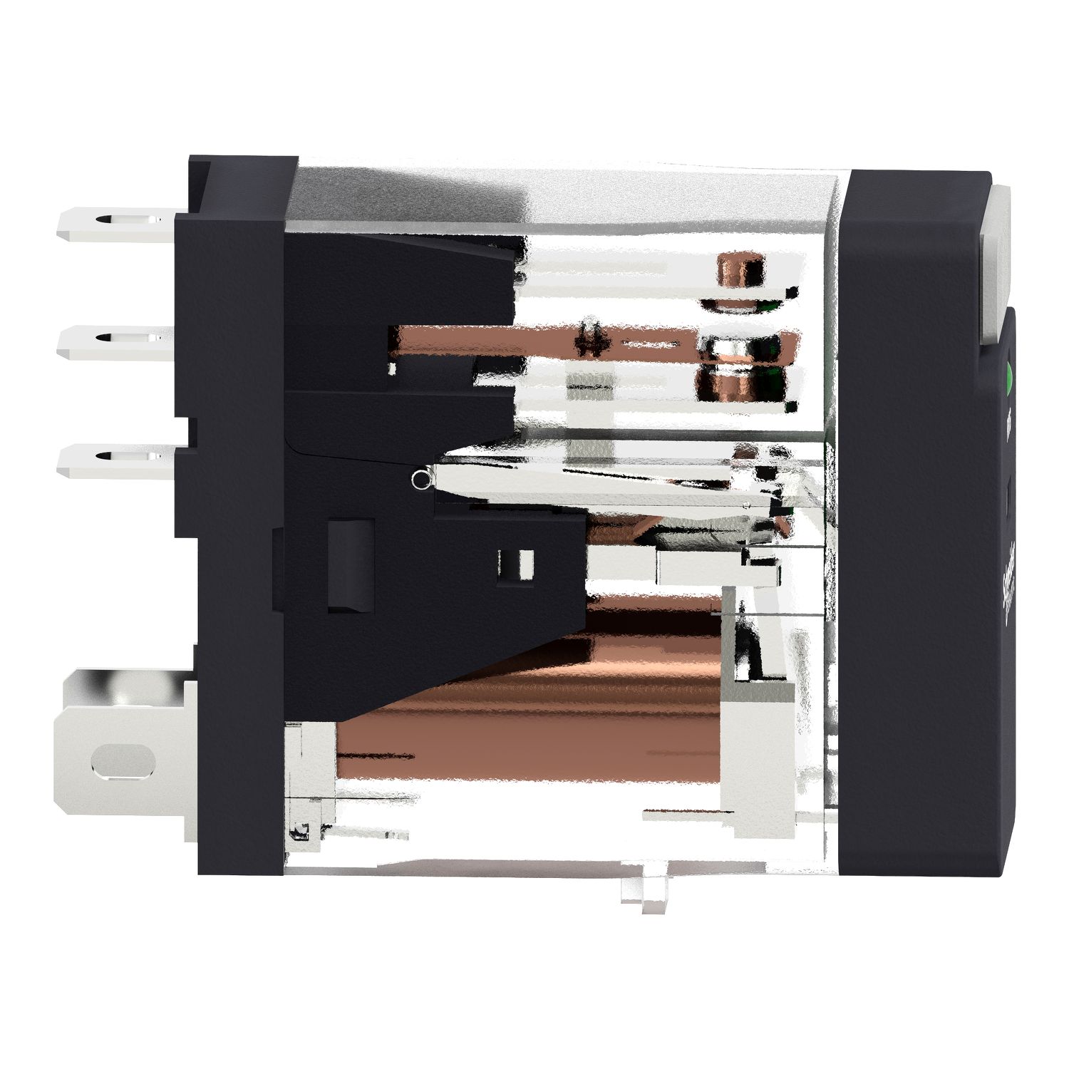 Picture of Interface plug in relay, Harmony Electromechanical Relays, 10A, 1CO, with LED, 230V AC
