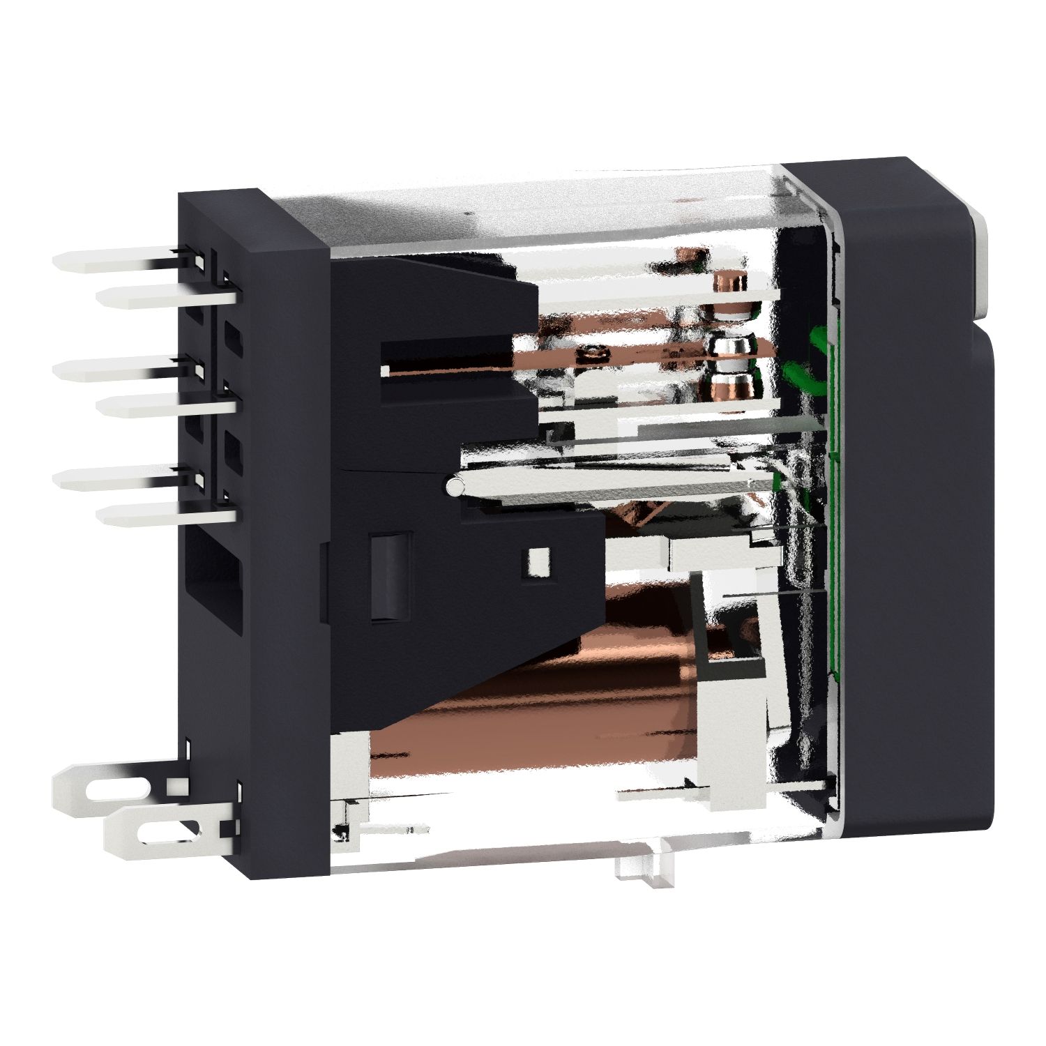 Picture of Interface plug in relay, Harmony Electromechanical Relays, 5A, 2CO, with LED, 230V AC