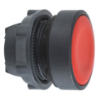 Picture of Head for non illuminated push button, Harmony XB5, plastic, flush, red, 22mm, push push, unmarked