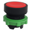 Picture of Head for non illuminated push button, Harmony XB5, plastic, flush, red, 22mm, push push, unmarked