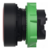 Picture of Head for non illuminated push button, Harmony XB5, plastic, flush, red, 22mm, push push, unmarked
