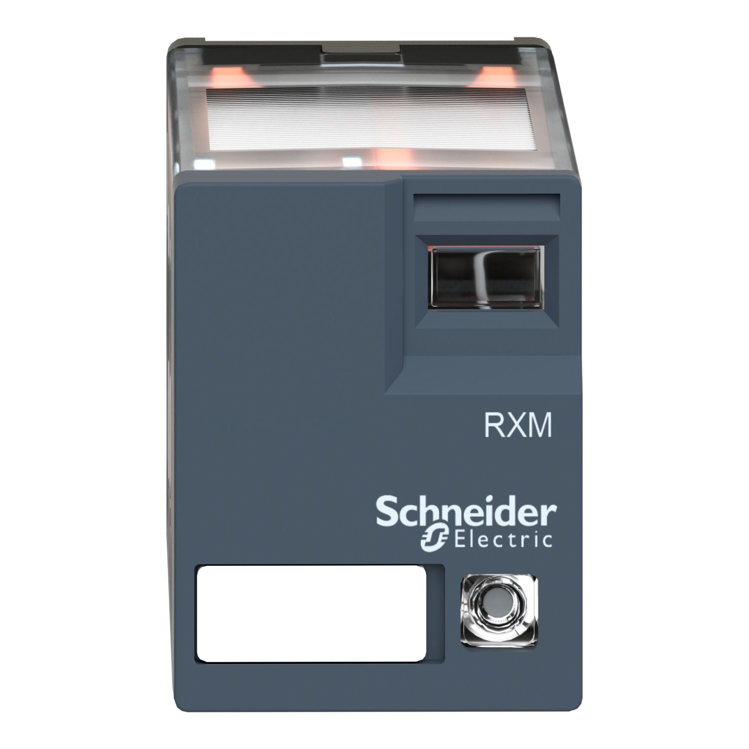 Picture of miniature plug in relay, Harmony Electromechanical Relays, 6A, 4CO, with LED, 24V DC