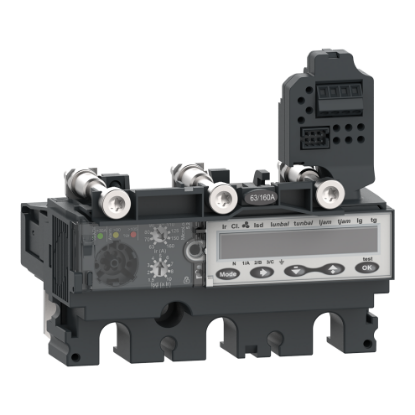Picture of Trip unit MicroLogic 5.2E, ComPacT NSX250, 3 poles, electronic basic protections, energy meter, 250A rating