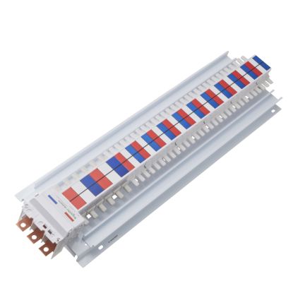 Picture of SAU hybrid Chassis, Acti9, 250A, 3Ph, 60 poles 18mm and 12 poles 27mm for MCB and RCBO, top or bottom