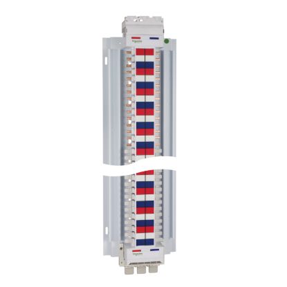 Picture of SAU Chassis 3PH, Acti9, 400A, 18mm for iC60 MCB & RCBO, 84 Poles, Dual Feed