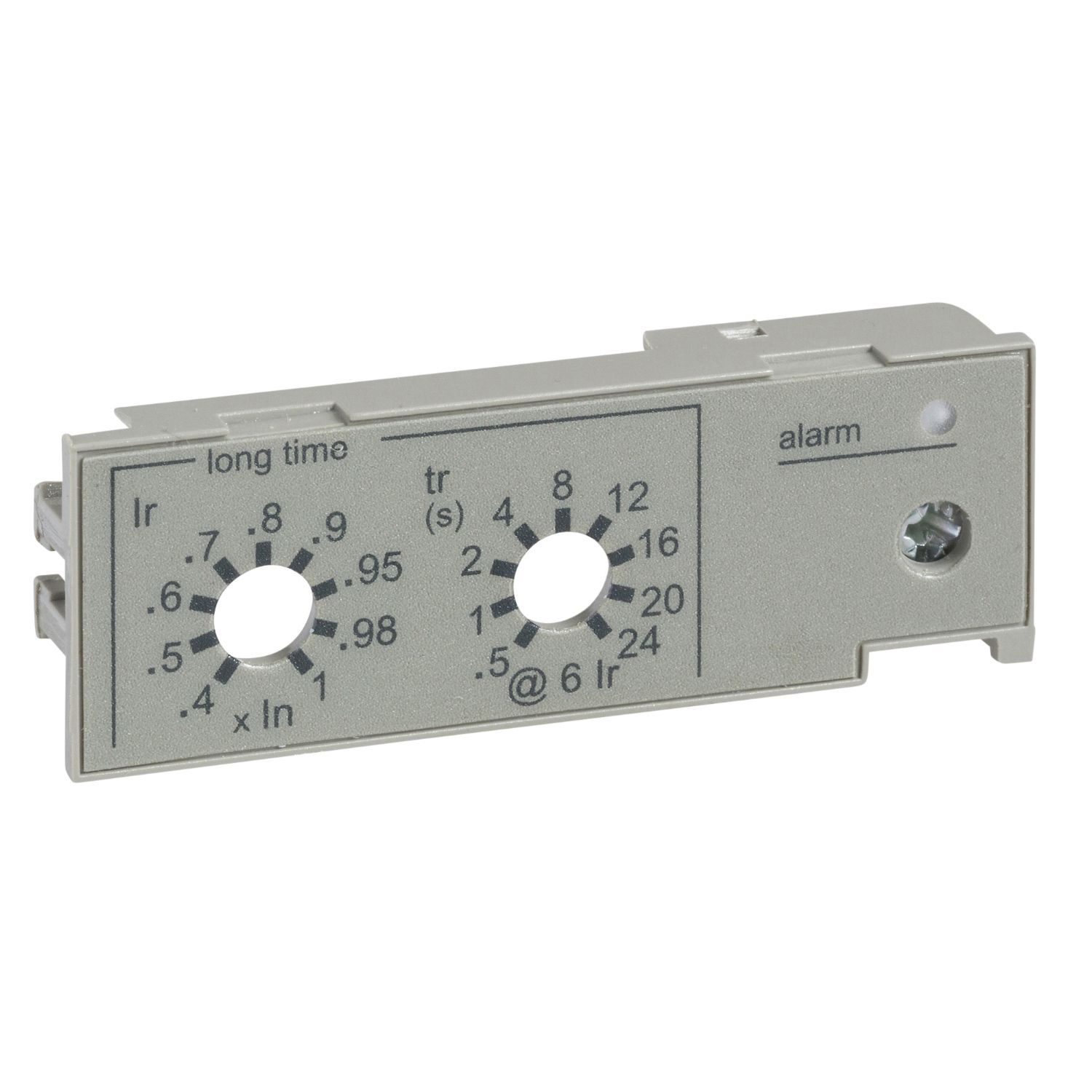Picture of Rating plug, MasterPact NW, MasterPact NT, frame, spare part, MicroLogic trip units, low setting Ir