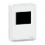Picture of Sensor, SpaceLogic SLA Series, air quality, CO2, temperature, room, color touchscreen, analog outputs, matte white housing