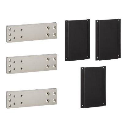 Picture of Power connections, MasterPact NW, frame, spare part, 3 poles, fixed, 2000A to 3200A, bottom mounting, 3 parts