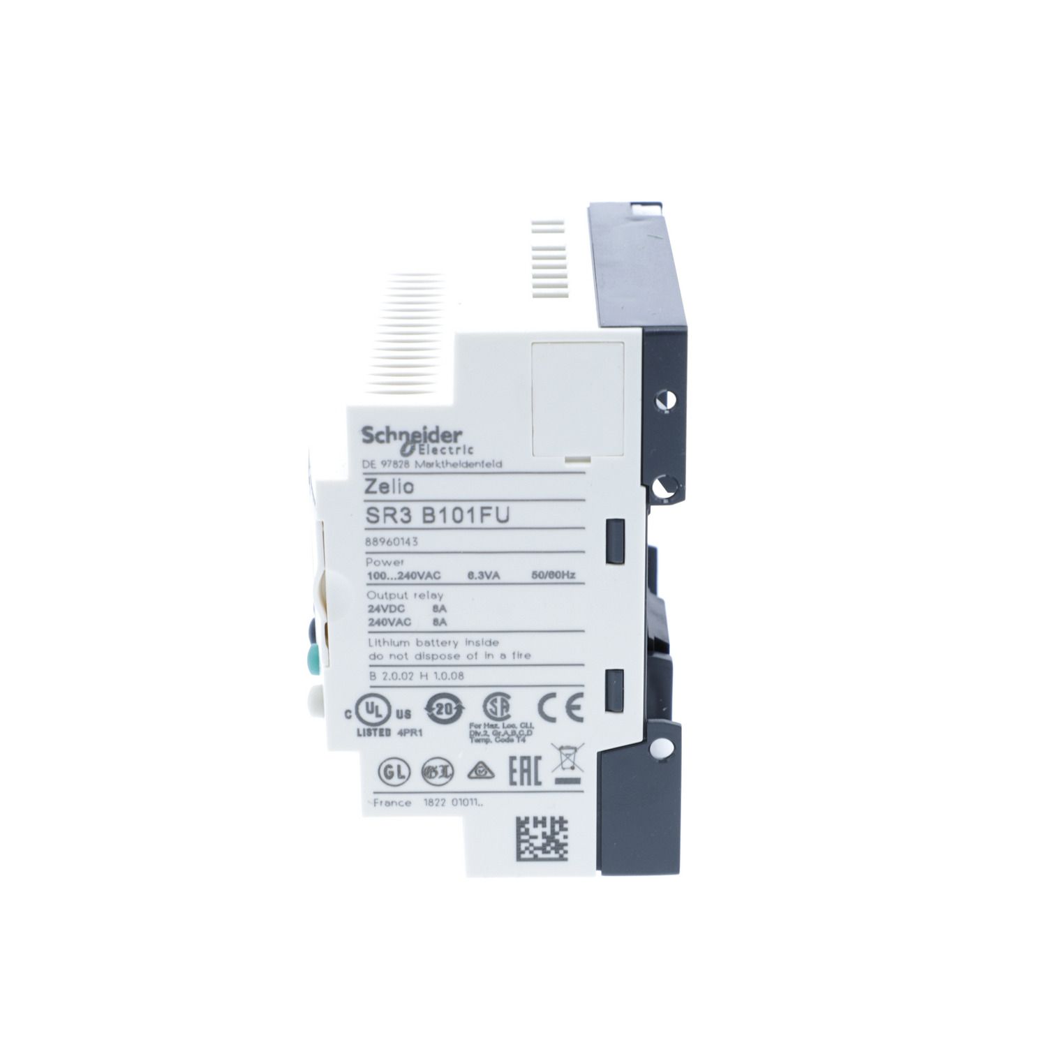 Picture of Modular smart relay, Zelio Logic, 10 I/O, 100...240 V AC, clock, display
