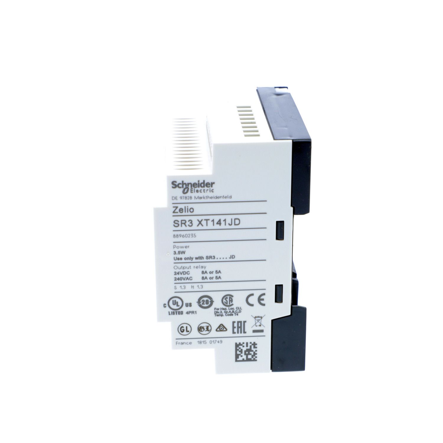 Picture of Discrete I/O extension module, Zelio Logic, 14 I/O, 12 V DC