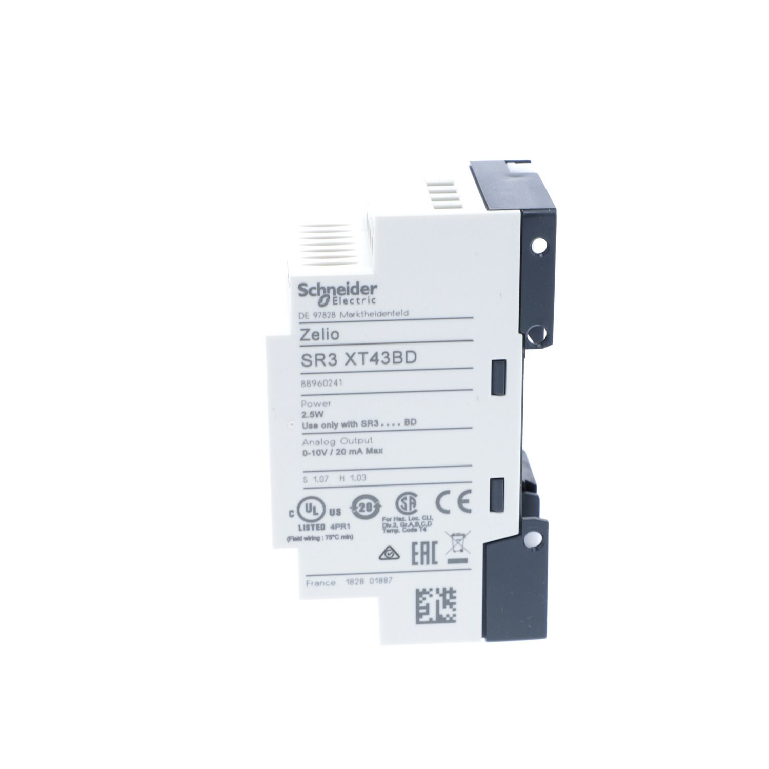 Picture of 4 Analog I/O Extension, Zelio Logic, for 24V DC SR