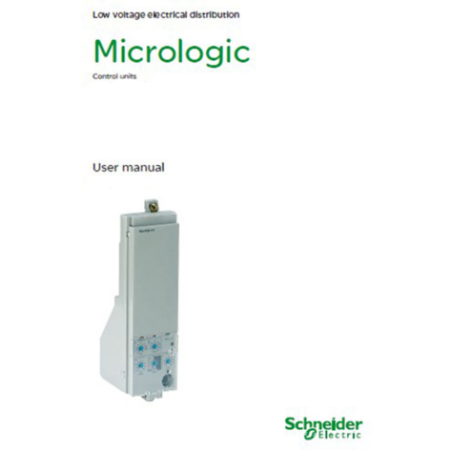 Picture of User manual, MicroLogic 2.0P/5.0P/6.0P/7.0P control unit, french, spare part