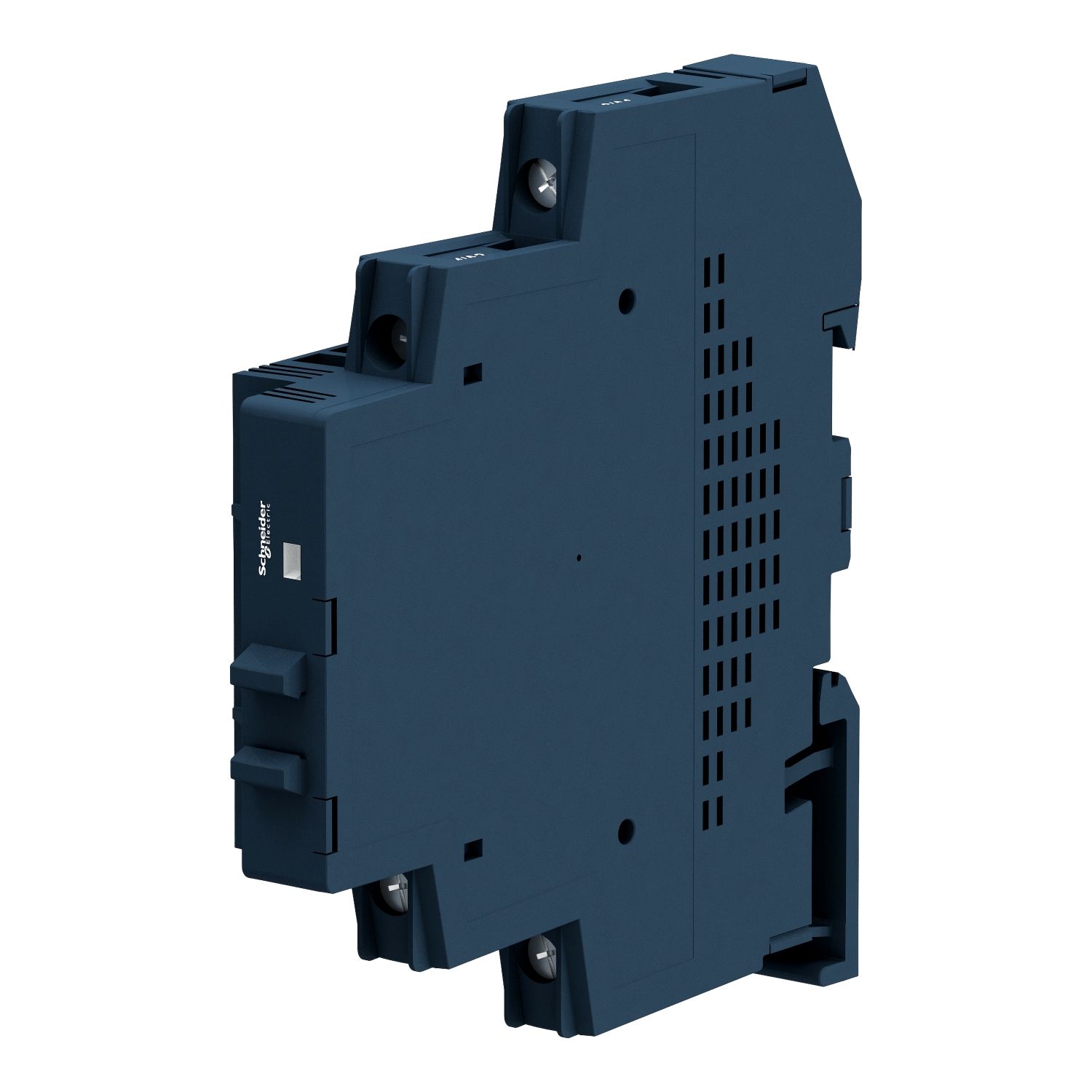 Picture of Solid state modular relay, Harmony Solid State Relays, 12A, DIN rail mount, zero voltage switching, input 200…265V AC, output 24...280V AC
