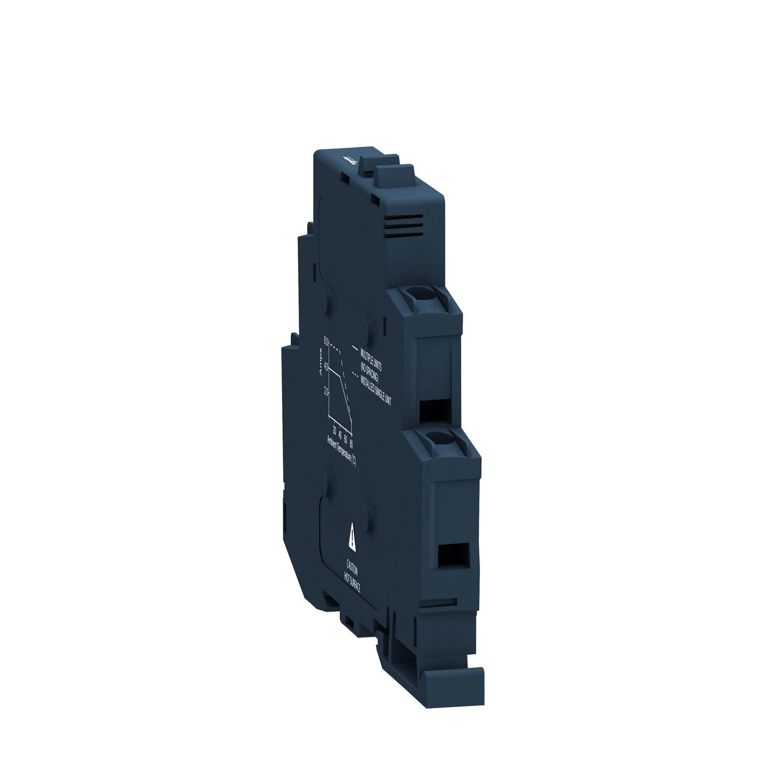 Picture of Solid state modular relay, Harmony Solid State Relays, 6A, DIN rail mount, zero voltage switching, input 4...32V DC, output 24...280V AC