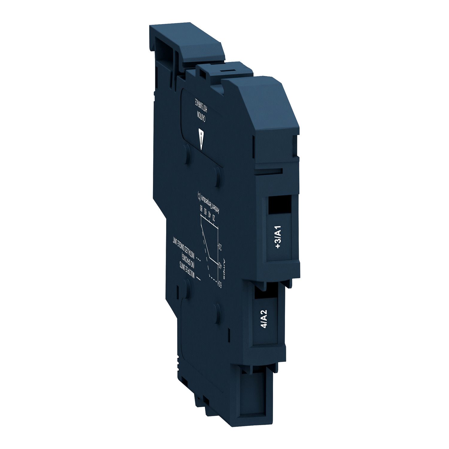 Picture of Solid state modular relay, Harmony Solid State Relays, 6A, DIN rail mount, zero voltage switching, input 4...32V DC, output 24...280V AC