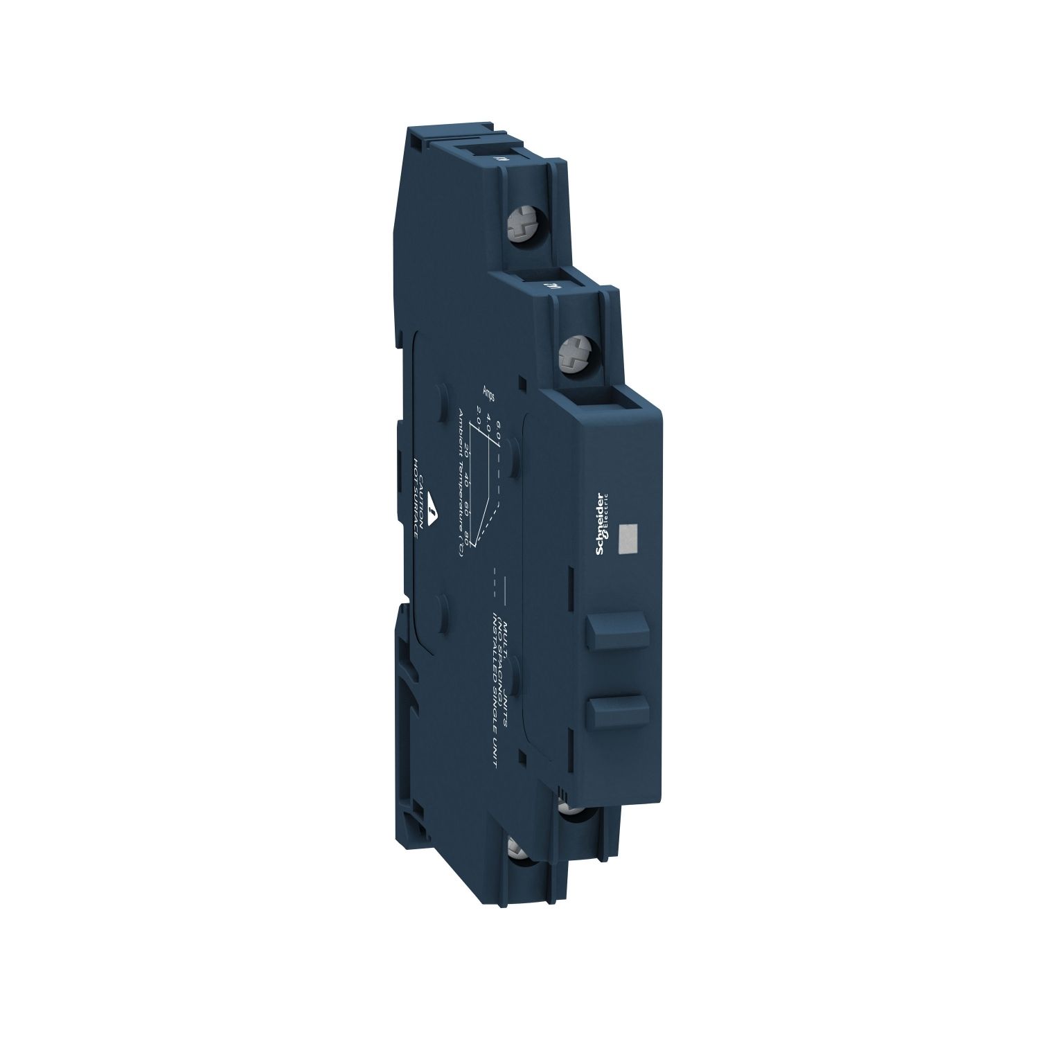 Picture of Solid state modular relay, Harmony Solid State Relays, 6A, DIN rail mount, random swtching, input 4...32V DC, output 48…600V AC