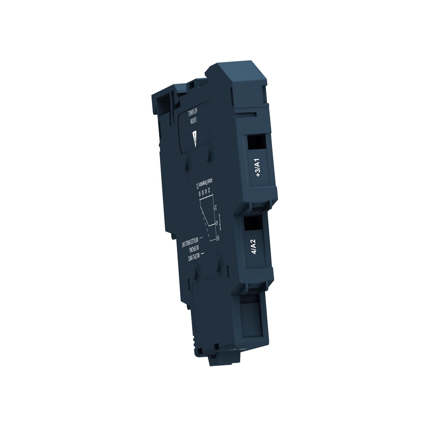 Picture of Solid state modular relay, Harmony Solid State Relays, 6A, DIN rail mount, random swtching, input 4...32V DC, output 48…600V AC