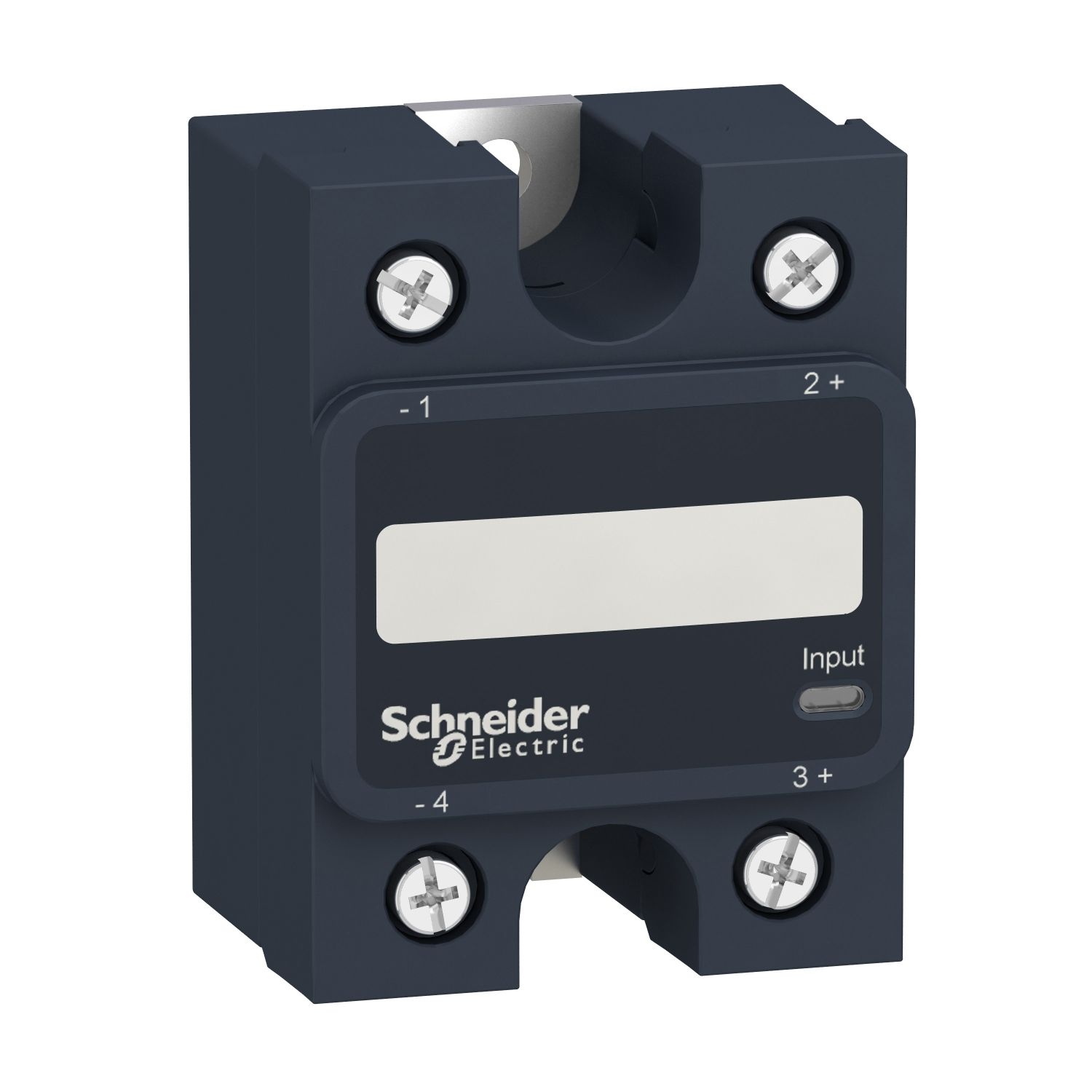 Picture of single phase relay, Harmony Solid State Relays, 50A, panel mount, zero voltage switching, thermal pad, input 4 to 32V DC, output 48 to 660V AC