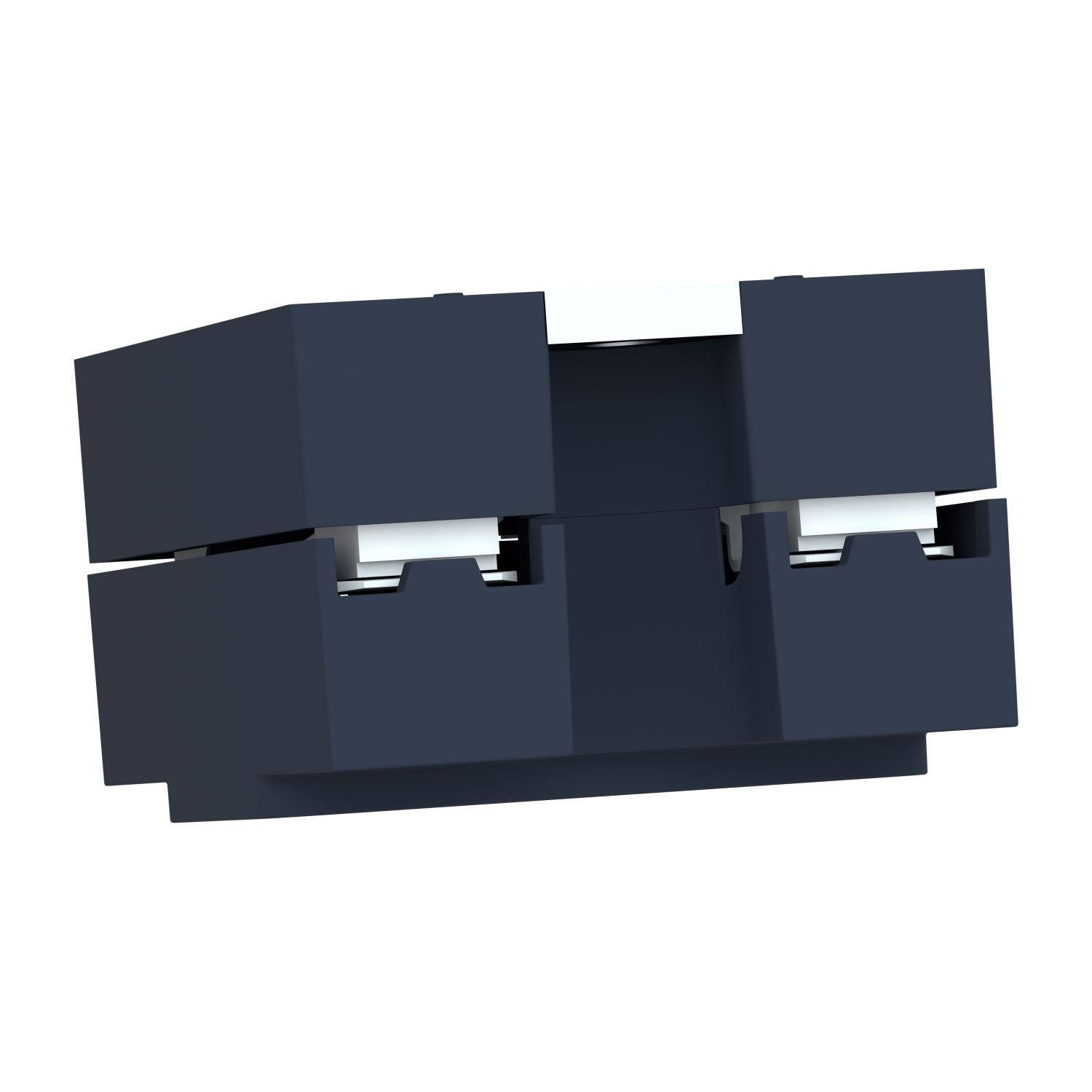 Picture of single phase relay, Harmony Solid State Relays, 75A, panel mount, zero voltage switching, thermal pad, input 4 to 32V DC, output 48 to 660V AC