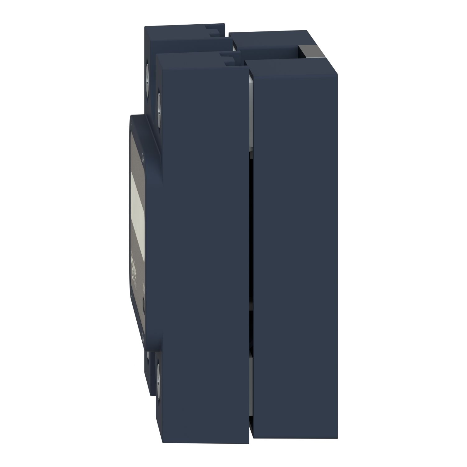 Picture of single phase relay, Harmony Solid State Relays, 75A, panel mount, zero voltage switching, thermal pad, input 4 to 32V DC, output 48 to 660V AC