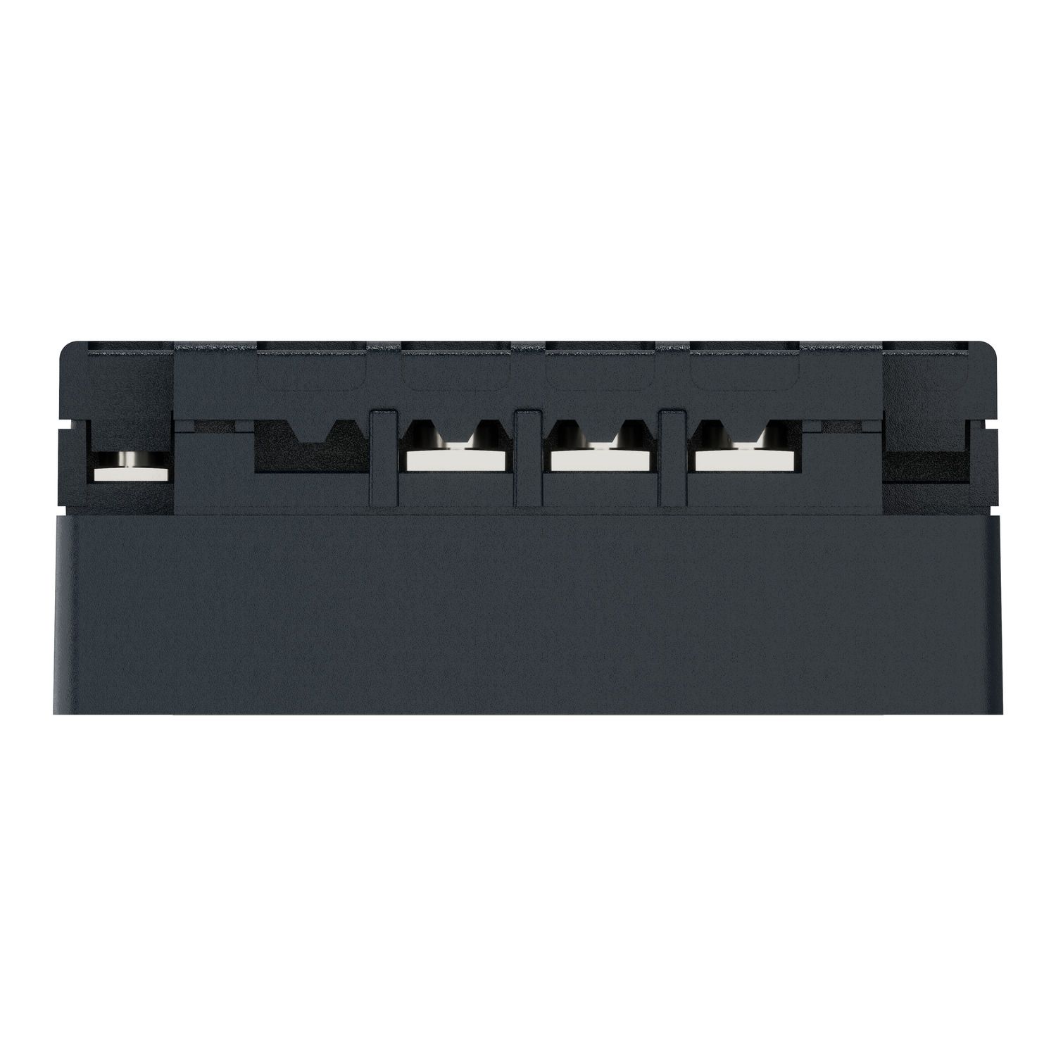Picture of three phase relay, Harmony Solid State Relays, 25A, panel mount, random switching, thermal pad, input 4 to 32V DC, output 42 to 660V AC