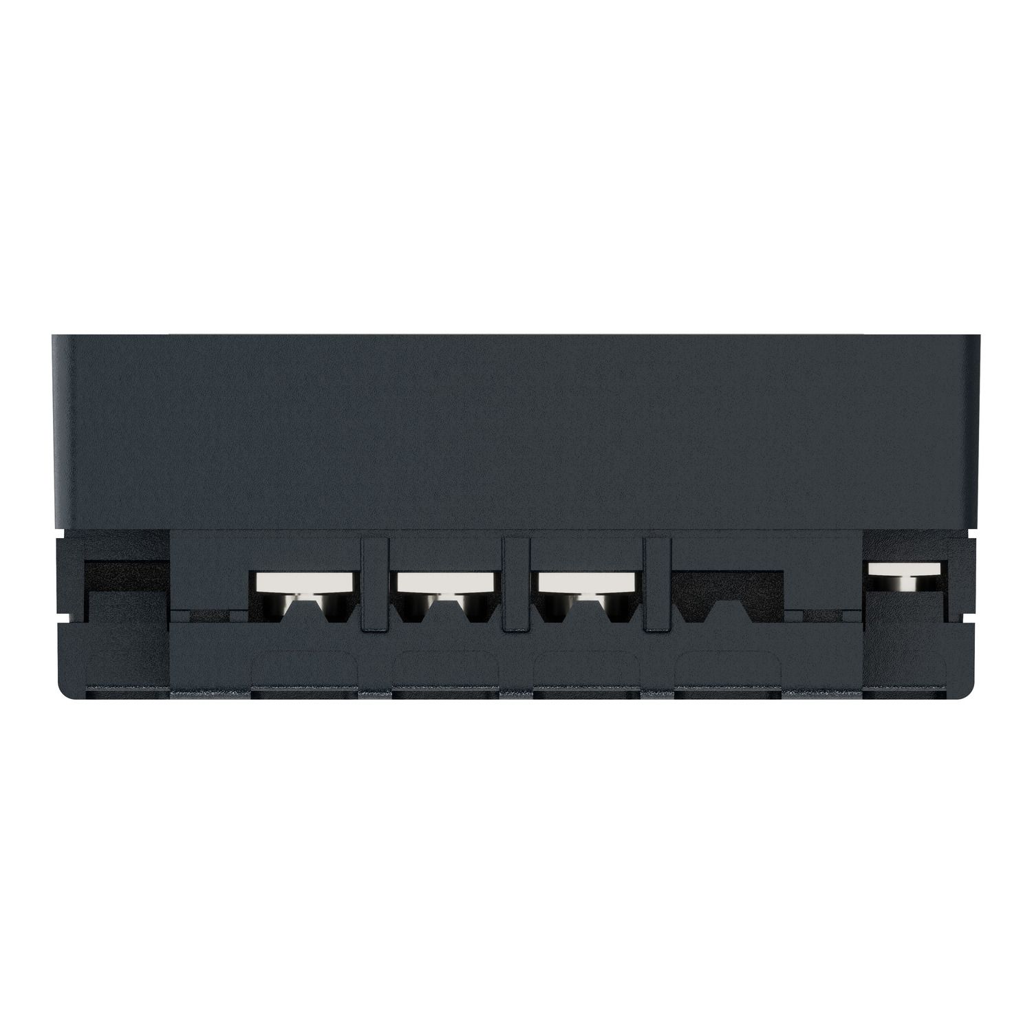 Picture of three phase relay, Harmony Solid State Relays, 25A, panel mount, random switching, thermal pad, input 4 to 32V DC, output 42 to 660V AC