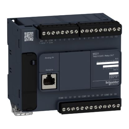 Picture of Logic controller, Modicon M221, 24 IO relay