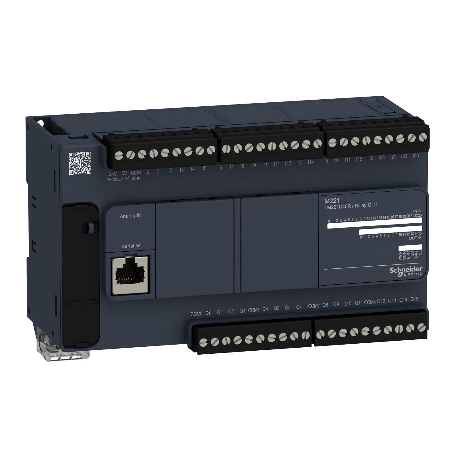 Picture of Logic controller, Modicon M221, 40 IO relay