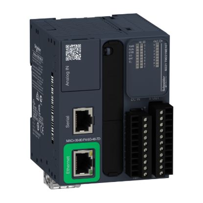 Picture of Logic controller, Modicon M221, 16 IO transistor PNP Ethernet