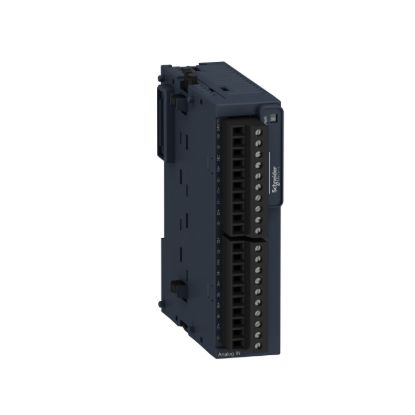 Picture of Analog input module, Modicon TM3, 8 inputs (screw) 24 VDC