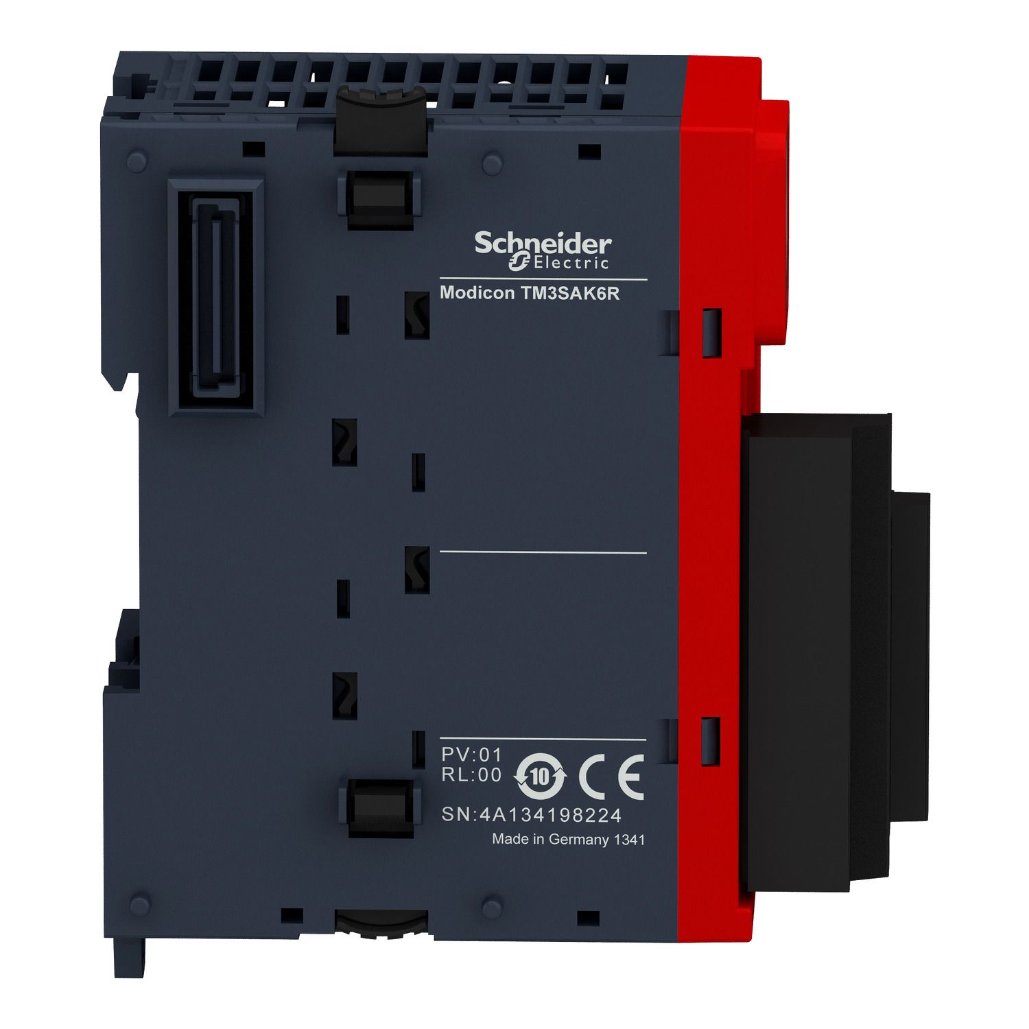 Picture of Safety module, Modicon TM3, 3 Function, Cat 4 PL e/SIL CL3 (screw) 24 VDC